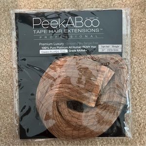 Tape in hair extensions - real hair. Unused